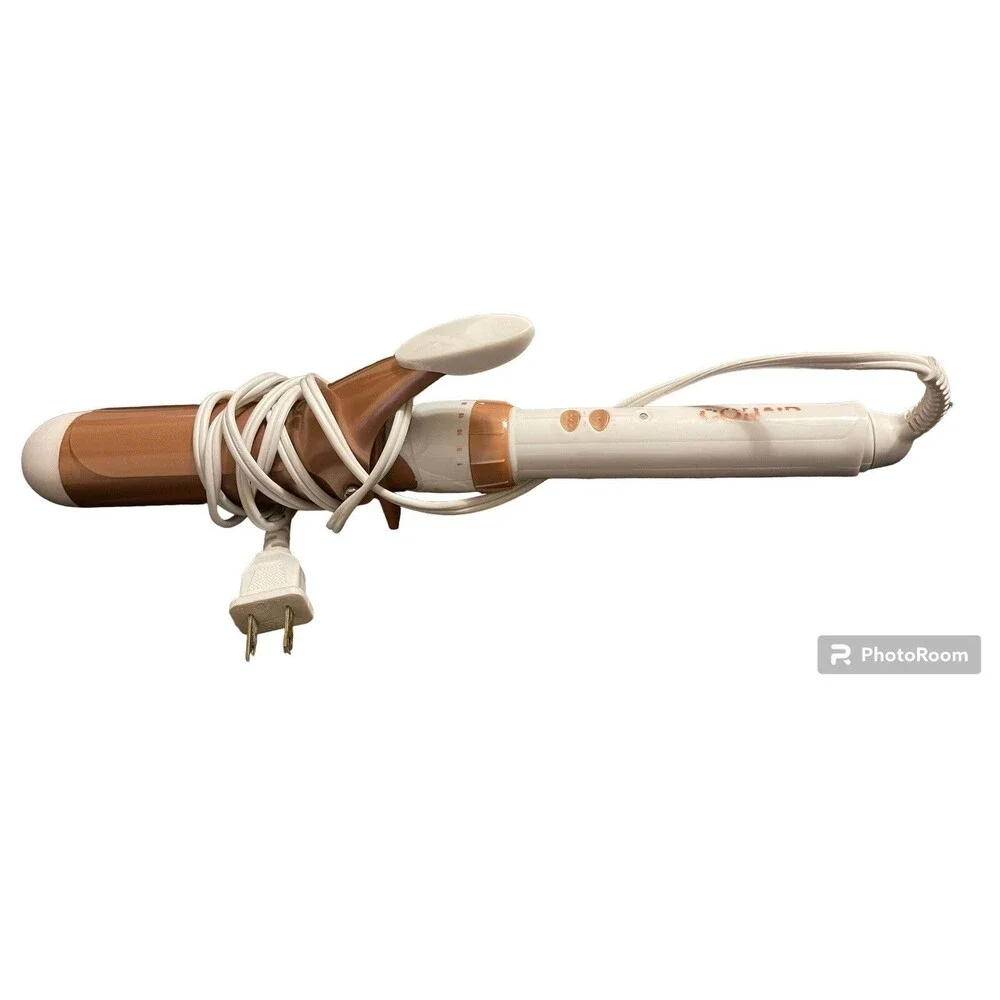 Conair Double Ceramic 1-Inch Curling Iron, 1-inch barrel produces classic...